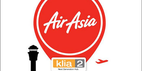 亚航将于5月8日起搬迁至KLIA2